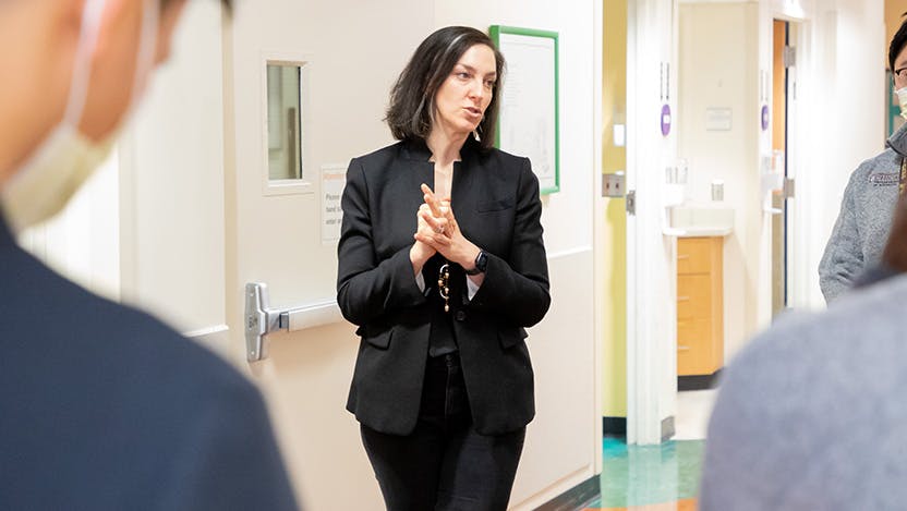 Nicola Orlov, MD, is the Program Director for the Pediatric Residency Training Program and the Associate Chair of Education for the Department of Pediatrics.